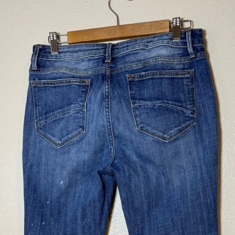 Driftwood Jeans Women 29 Short Blue Kelly‎ Bootcut Medium Wash Denim Festival